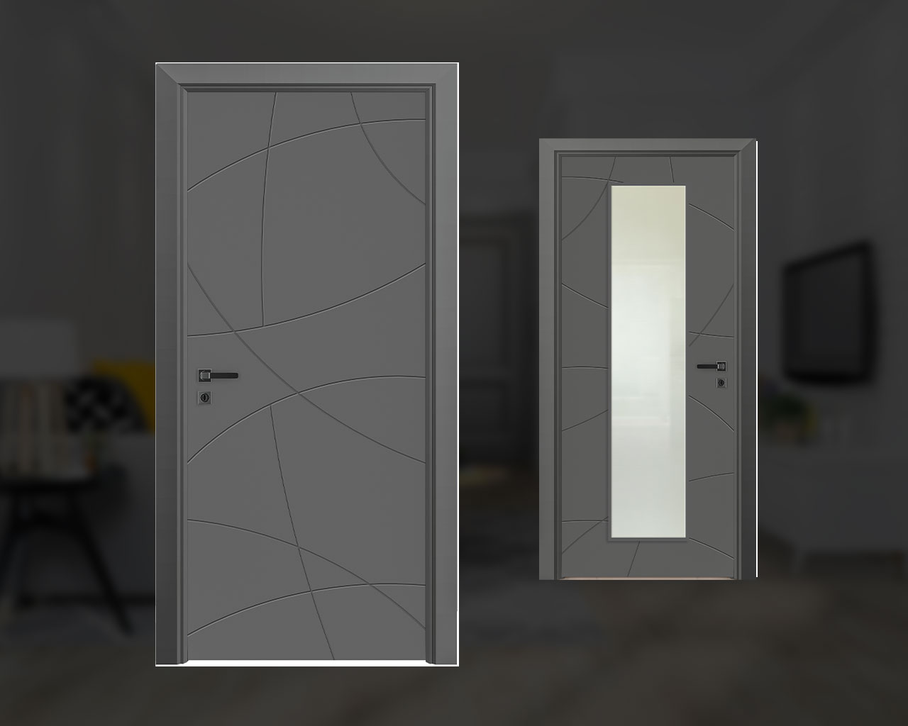 Vda-100 Modern Antrasit Ortam